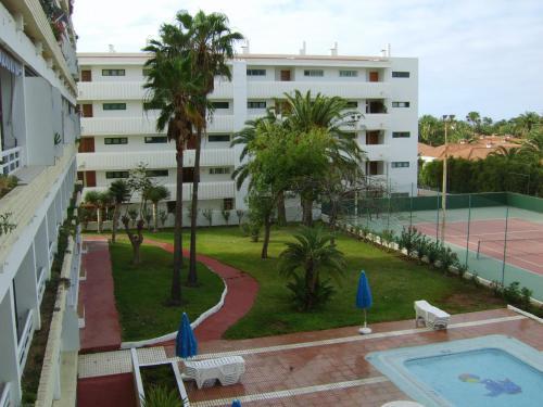 Apartamentos Teneguia Playa del Inglés Exterior foto
